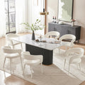 Chaises de salle à manger modernes Fort Boucle (lot de 6)
