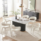 Chaises de salle à manger modernes Fort Boucle (lot de 6)