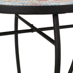 Table d'appoint d'intérieur, plateau carrelé