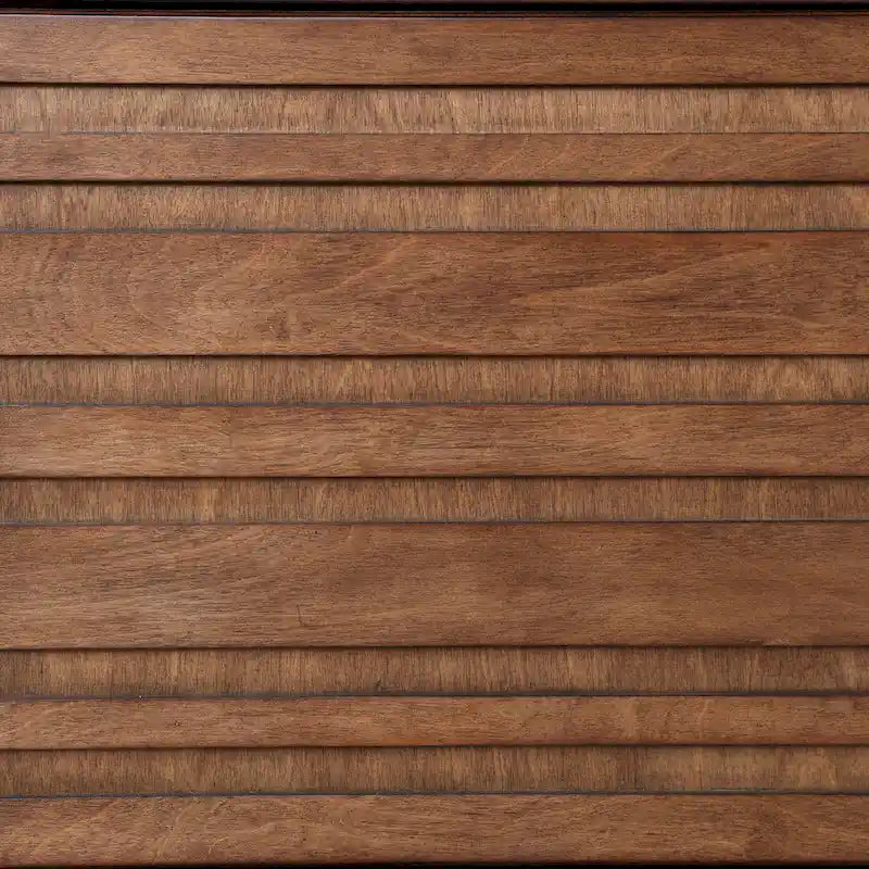 Meuble TV console de 72 pouces pour téléviseurs jusqu'à 85 pouces, aucun assemblage requis, finition Whiskey