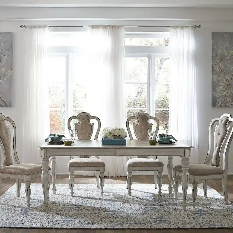 Table rectangulaire à pieds droits Magnolia Manor