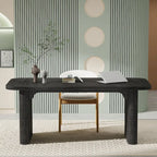Bureau de direction moderne 62,99 W, simple, avec plateau et pieds en bois d'ingénierie