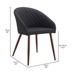 Ensemble de 2 chaises de salle à manger rembourrées