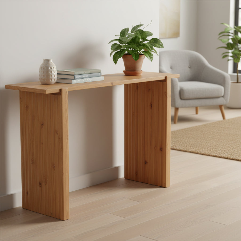 Table console - 59 L x 15 P x 19 H - 47Lx16Px30H