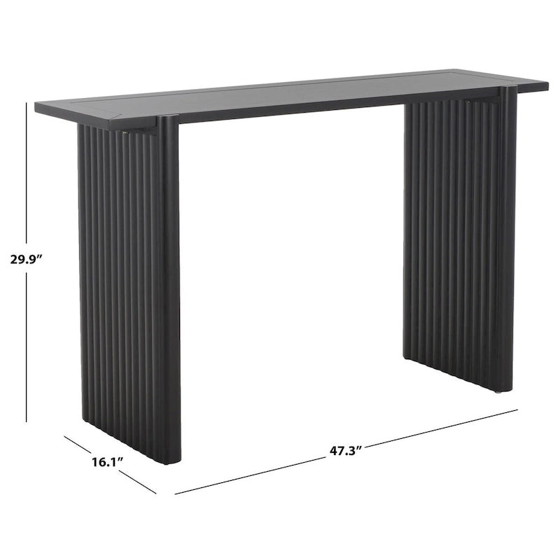 Table console - 59 L x 15 P x 19 H - 47Lx16Px30H