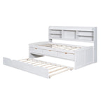 Lit capitaine en bois, format simple