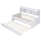 Lit capitaine en bois, format simple