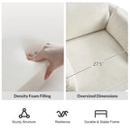 Fauteuil inclinable/à bascule électrique de 96,5 cm pour chambre de bébé avec port USB, ensemble de deux pièces.