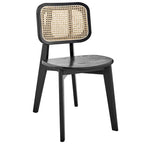 Lot de 2 chaises de salle à manger en bois