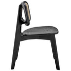 Lot de 2 chaises de salle à manger en bois