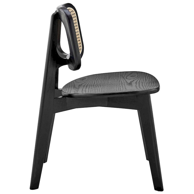 Lot de 2 chaises de salle à manger en bois