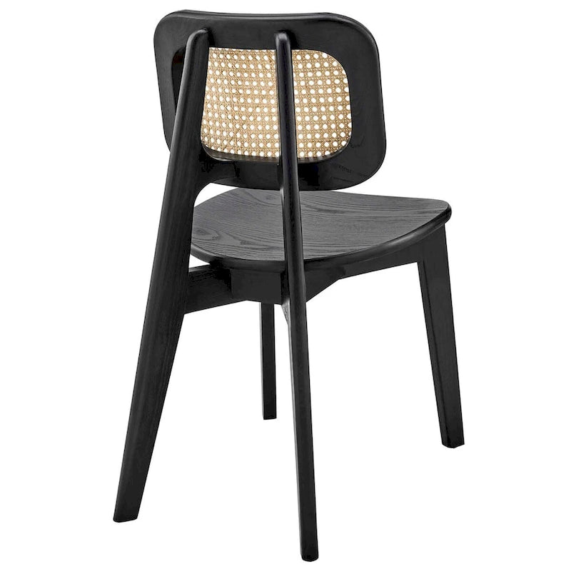 Lot de 2 chaises de salle à manger en bois
