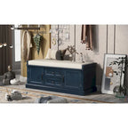 Banc de rangement avec 2 tiroirs et 2 placards